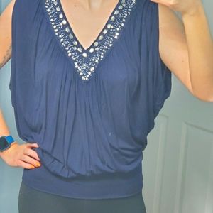 White house Black market blouse